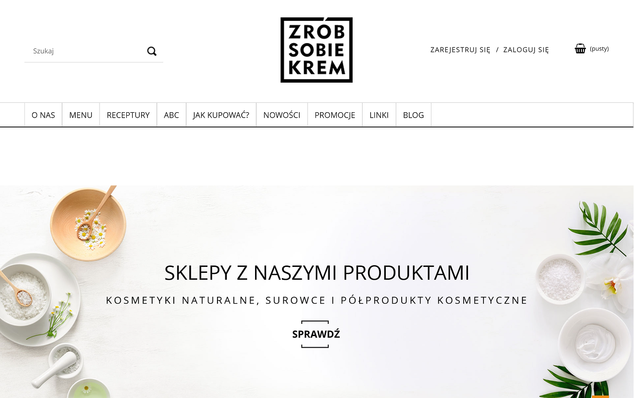 Naturalne surowce kosmetyczne - Zrób Sobie Krem cover