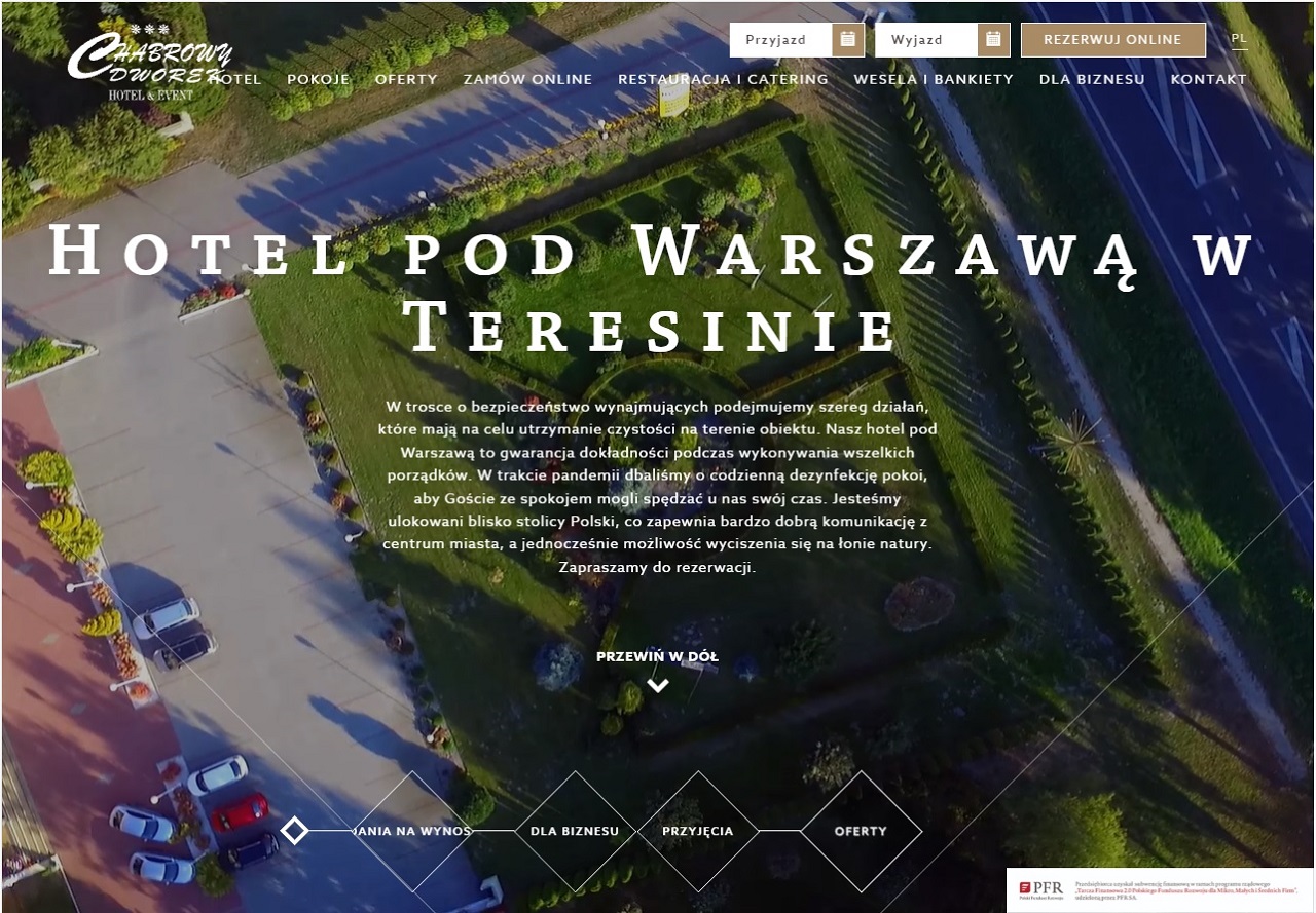 Hotel Chabrowy Dworek cover