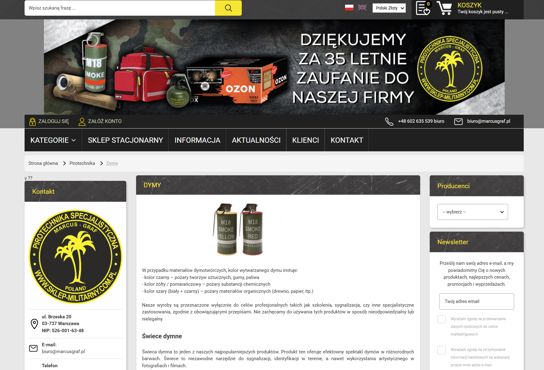 Świece dymne – jak przeprowadzić efektowne ćwiczenia na poligonie?