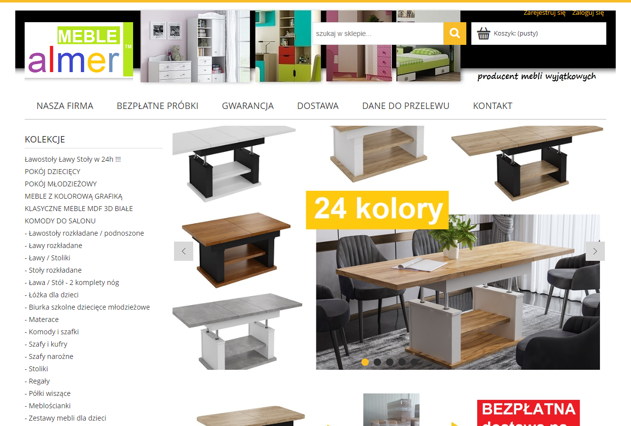 Producent mebli ALMER MEBLE cover