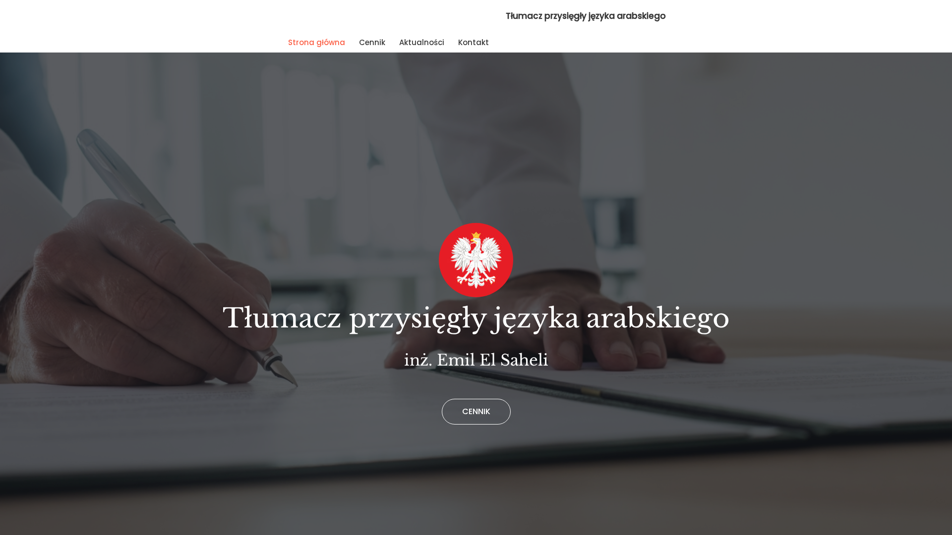 Tłumacz przysięgły języka arabskiego cover
