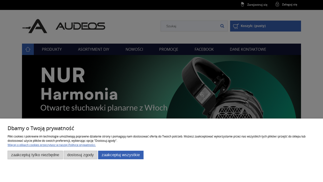 Profesjonalny sprzęt audio Audeos cover