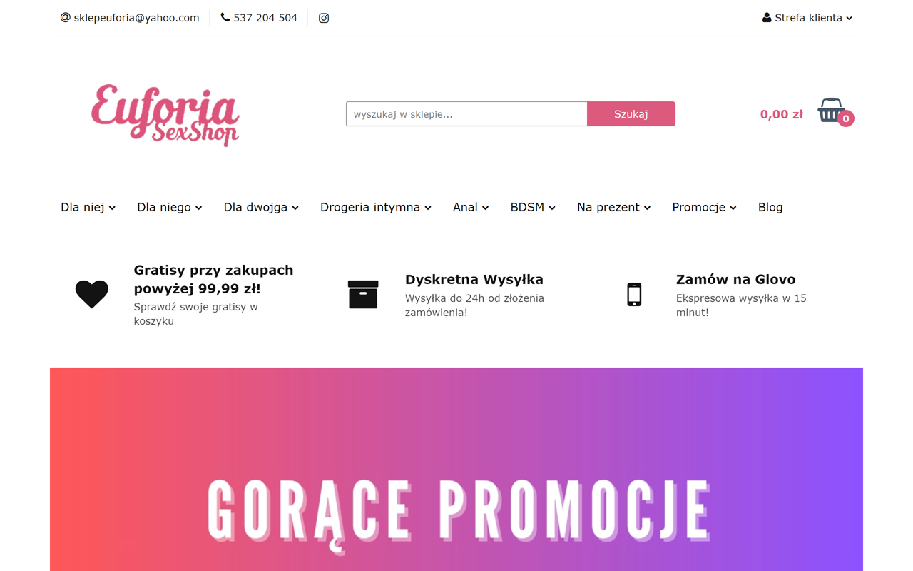Sex Shop Euforia cover